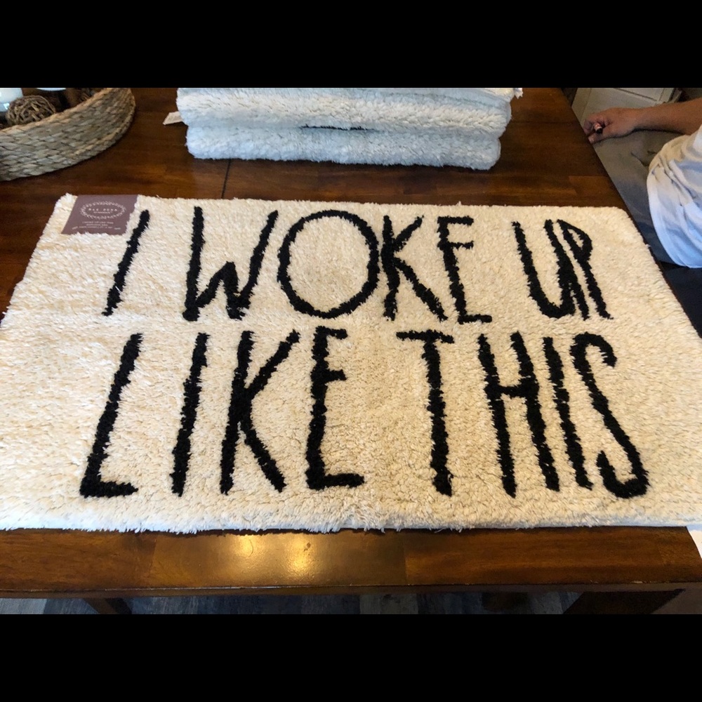 Rae Dunn Bathroom Rug